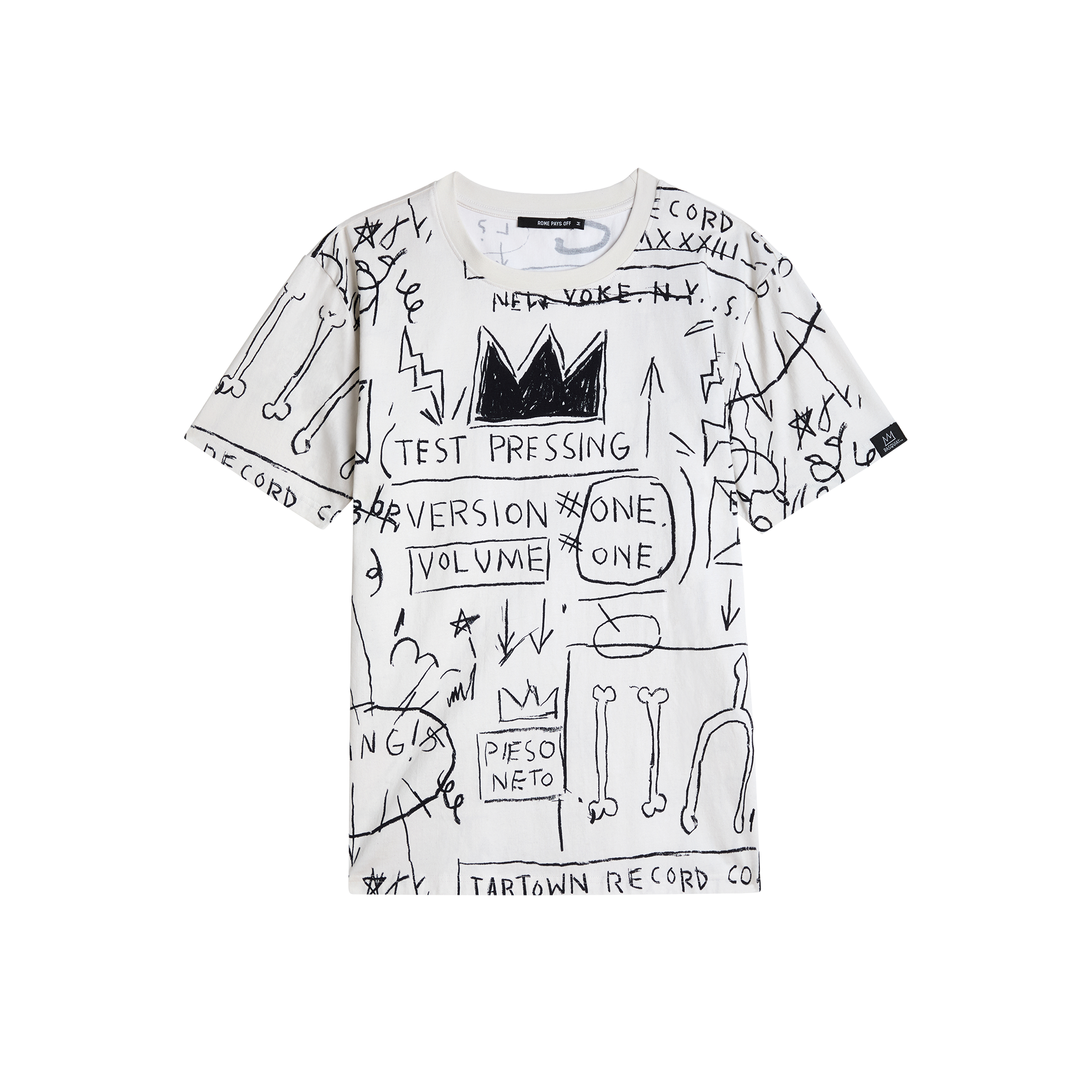 Basquiat “Beat Bop” All-Over Print T-Shirt