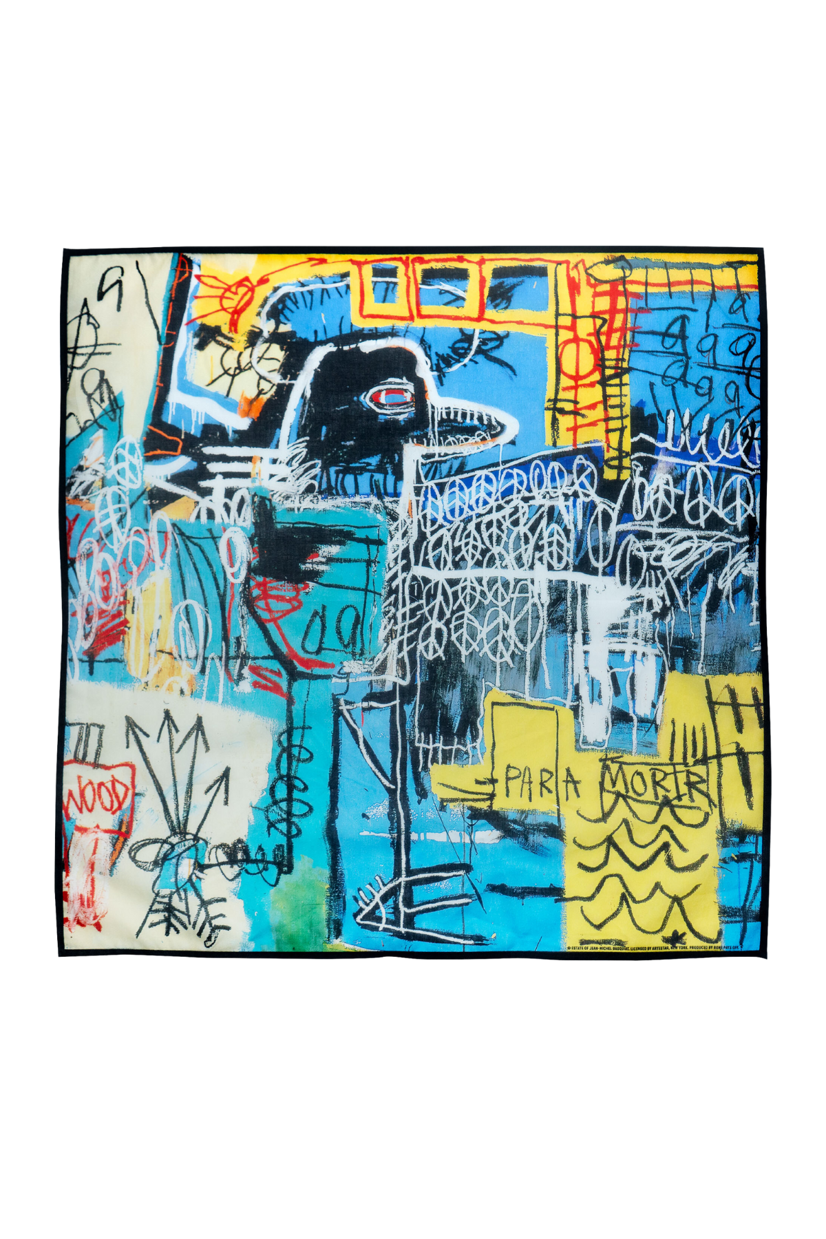 Jean-Michel Basquiat "Bird on Money" Bandana