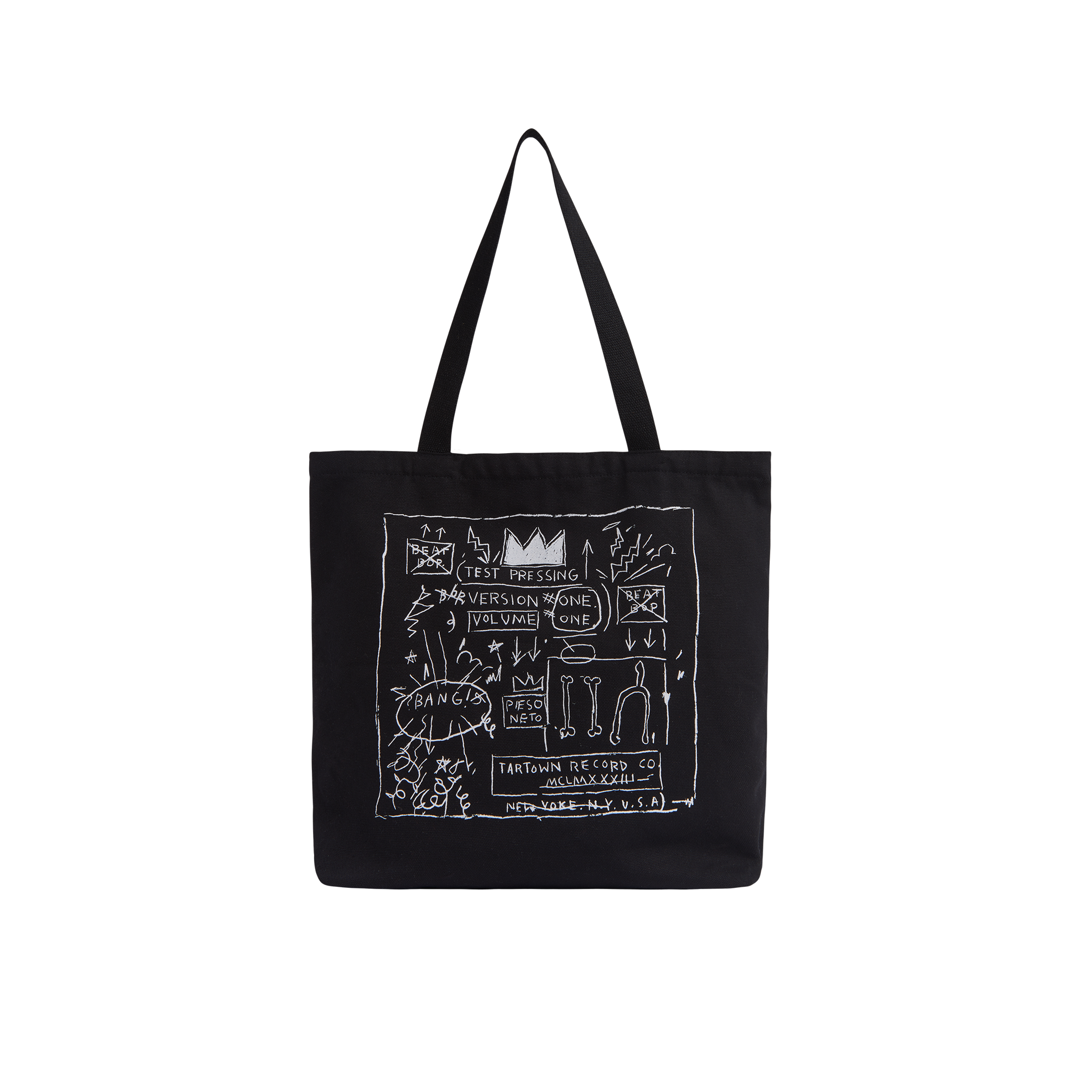 Basquiat "Beat Bop" Tote Bag