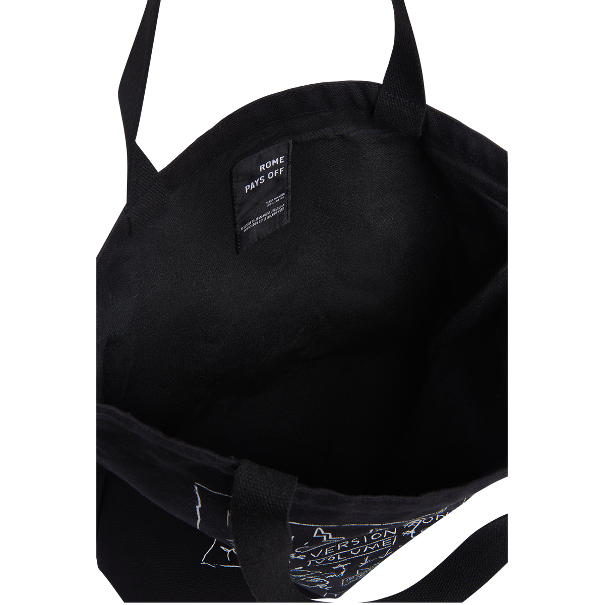 Jean-Michel Basquiat "Beat Bop" Tote