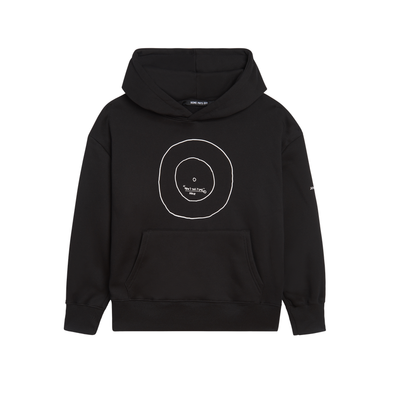 Off white discount hoodie basquiat