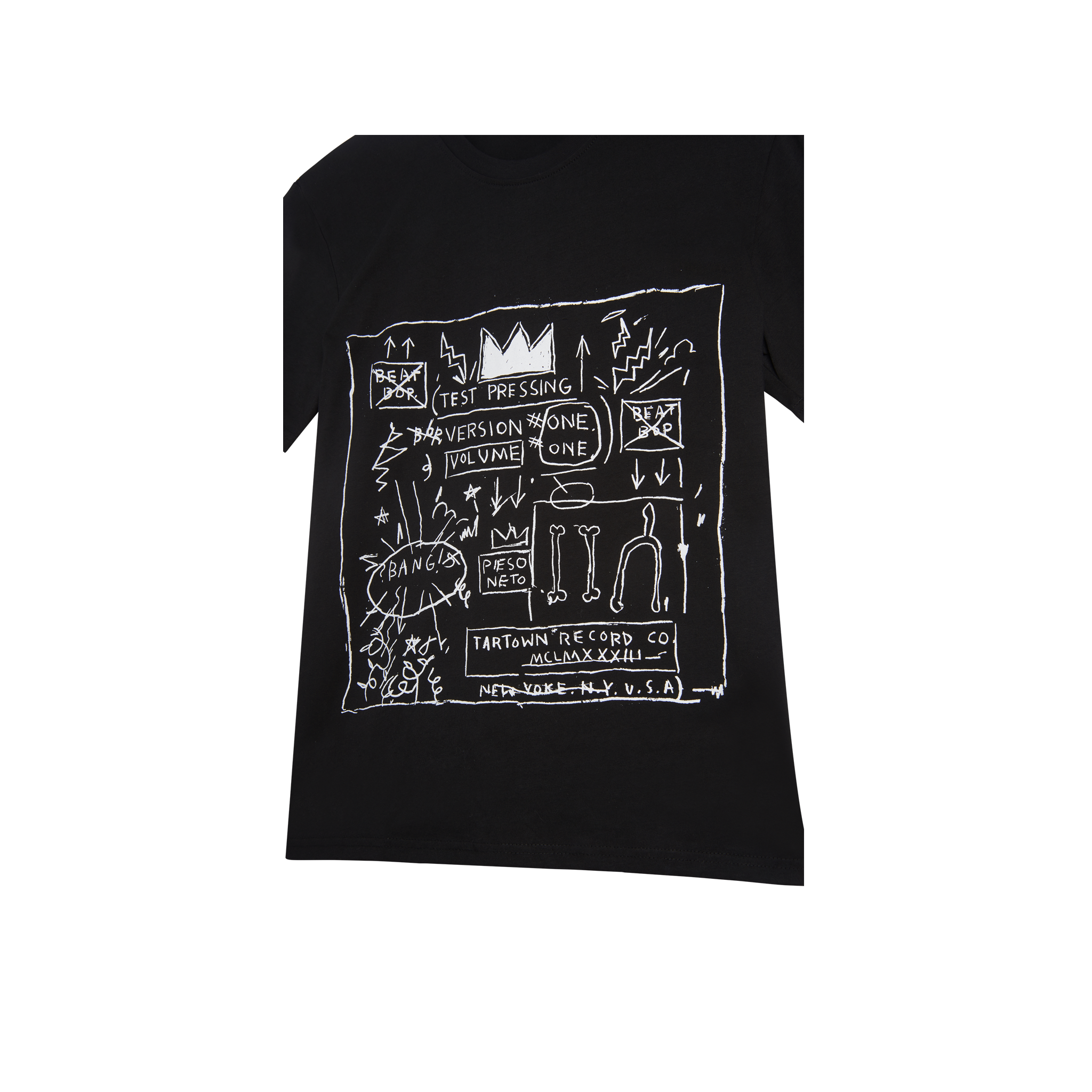 Basquiat “Beat Bop” T-shirt – ROME PAYS OFF Basquiat “Beat Bop” T-shirt – ROME PAYS OFF