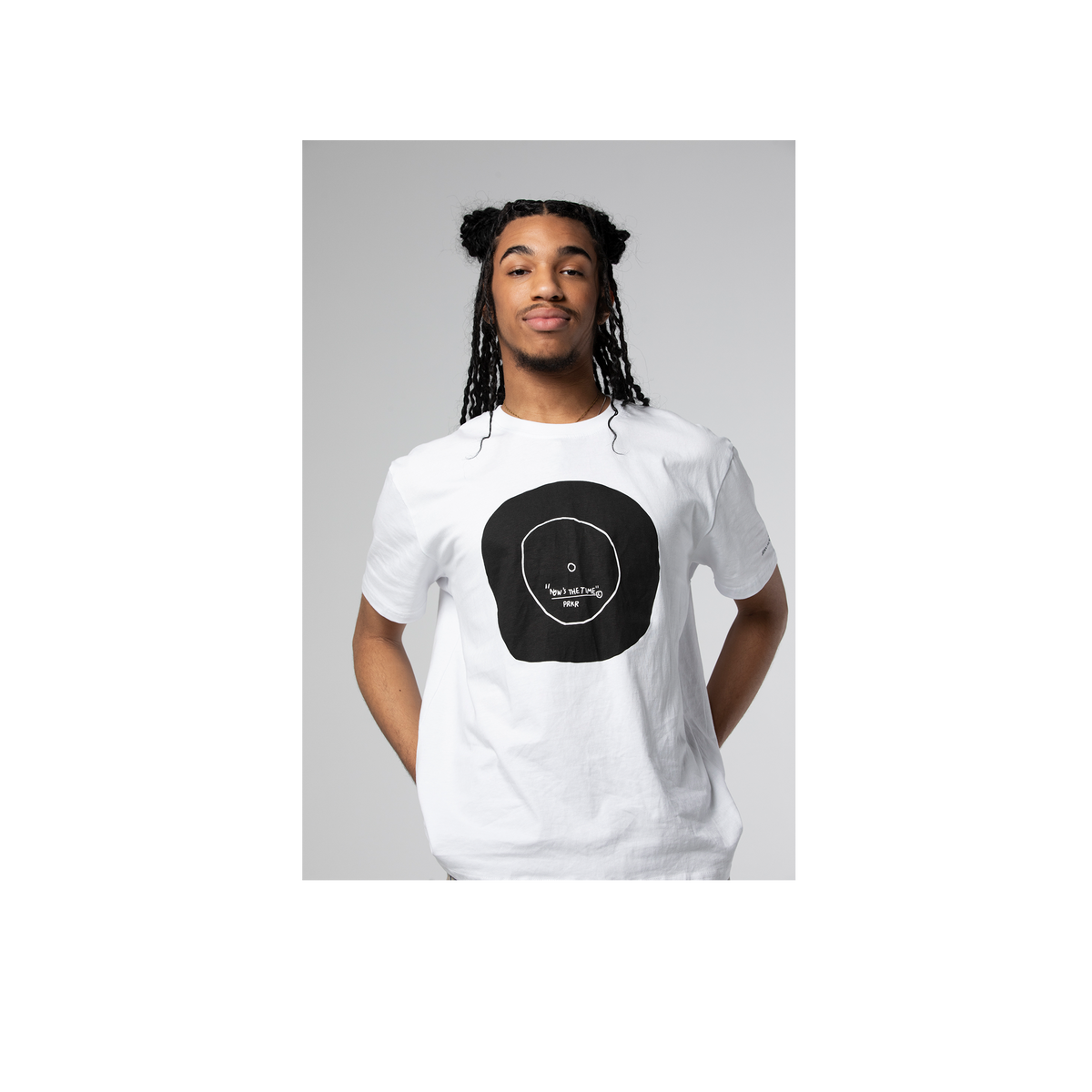 Basquiat "Now's The Time" T-shirt White