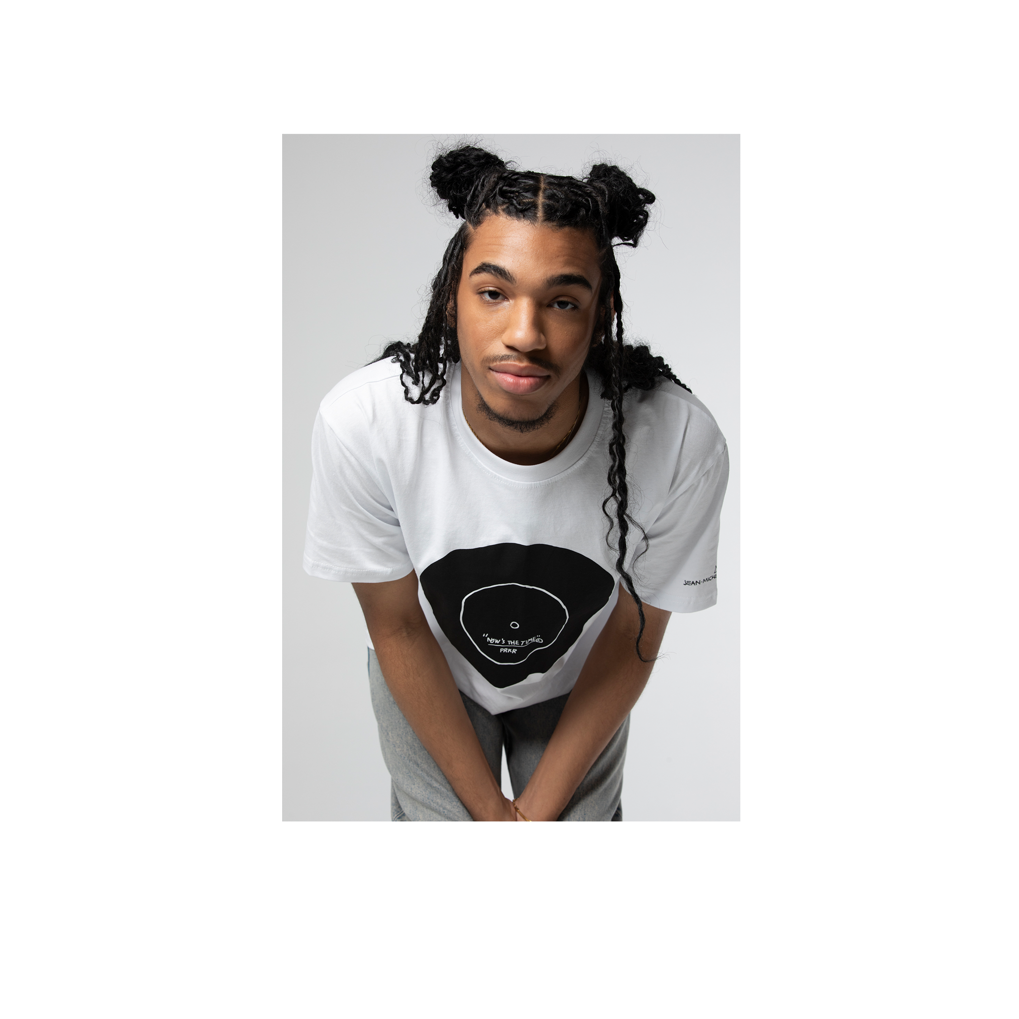 Basquiat “Now's The Time” T-shirt White