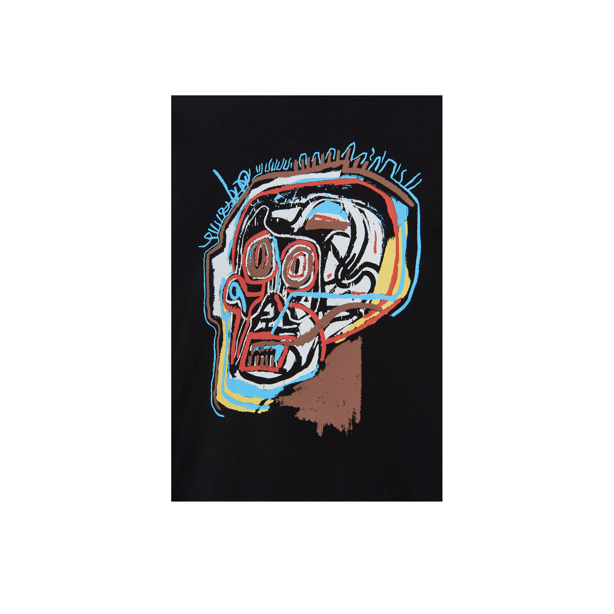 Basquiat “Skull” T-Shirt, Black