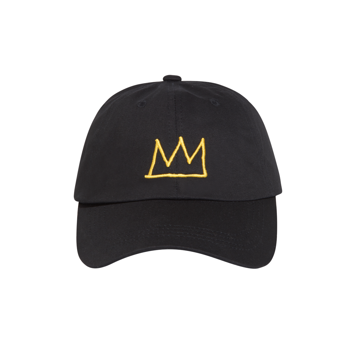 Basquiat Gold Crown Dad Cap