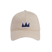 Basquiat Crown Baseball Cap, Off-White (Stone)