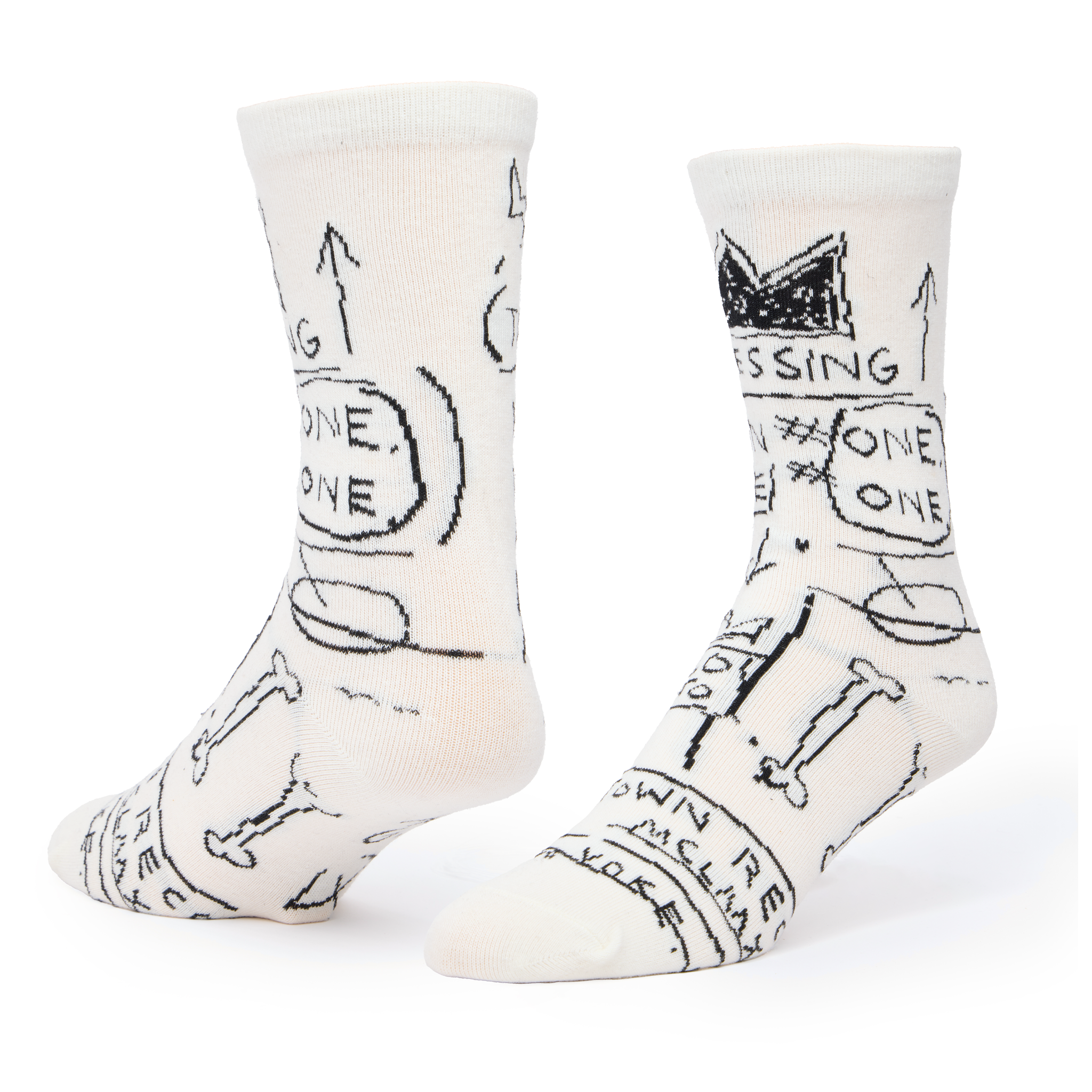 Basquiat “Beat Bop” Knit Socks Box, Set of 2