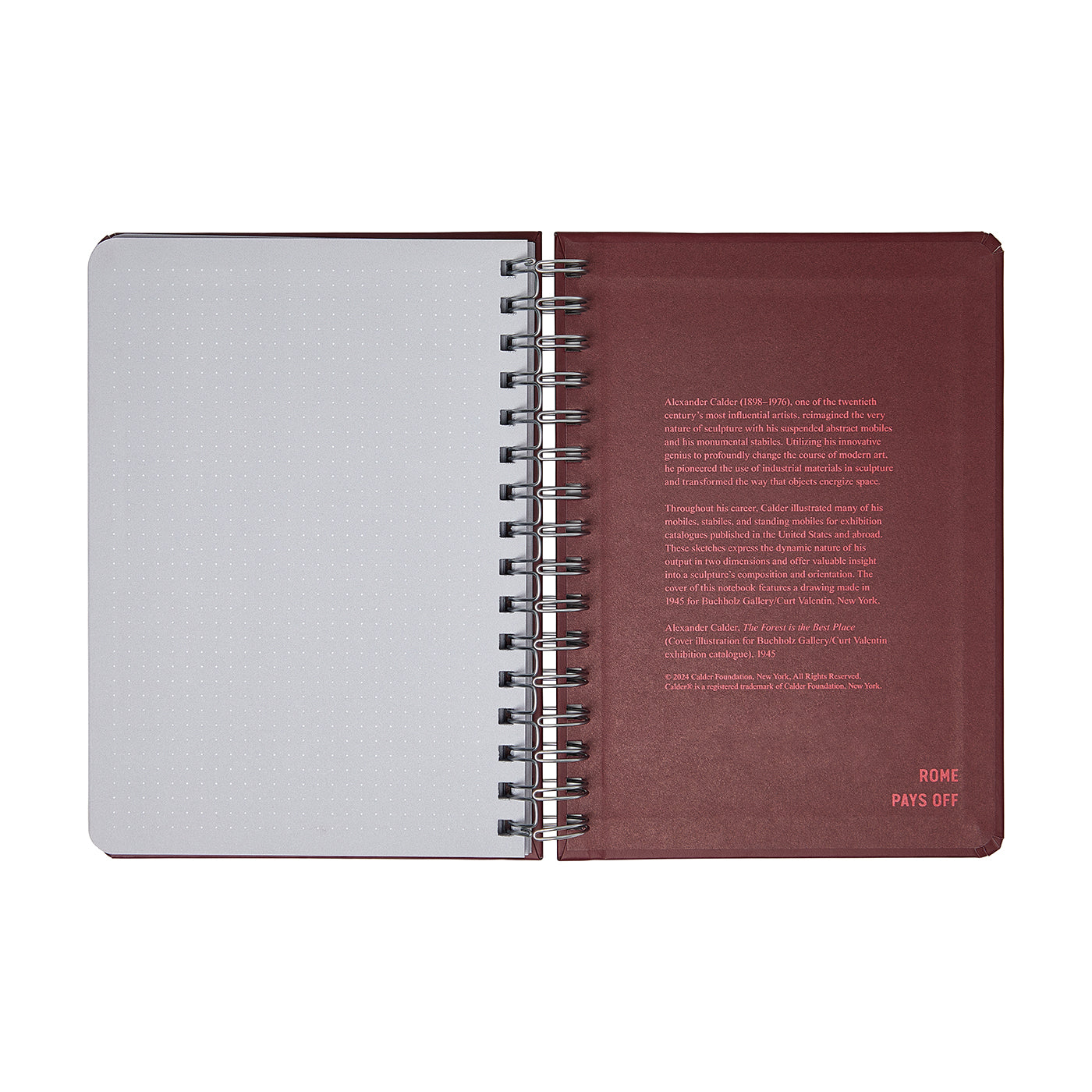 Alexander Calder "The Forest is the Best Place" Notebook