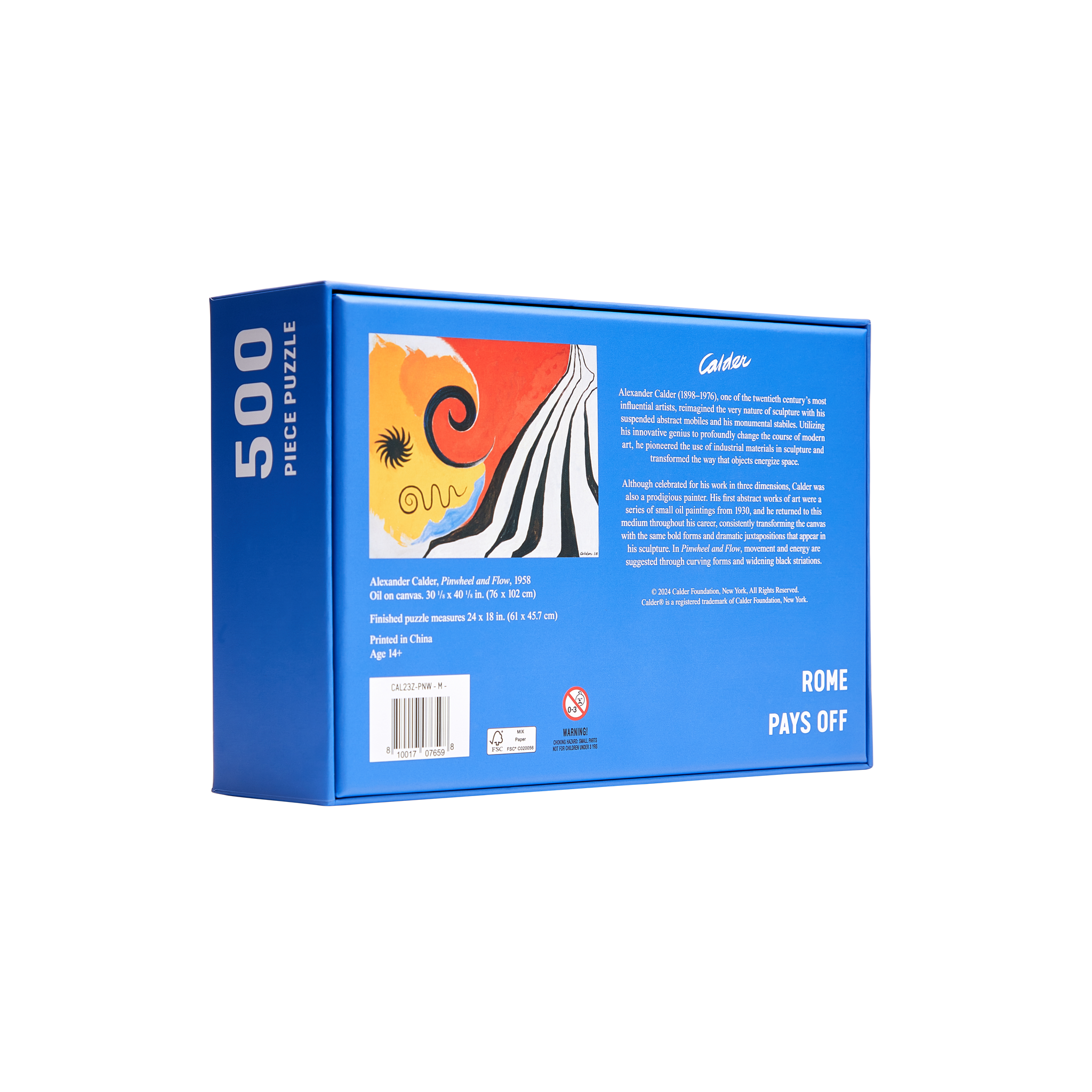 Calder “Pinwheel and Flow” 500 pc. Puzzle