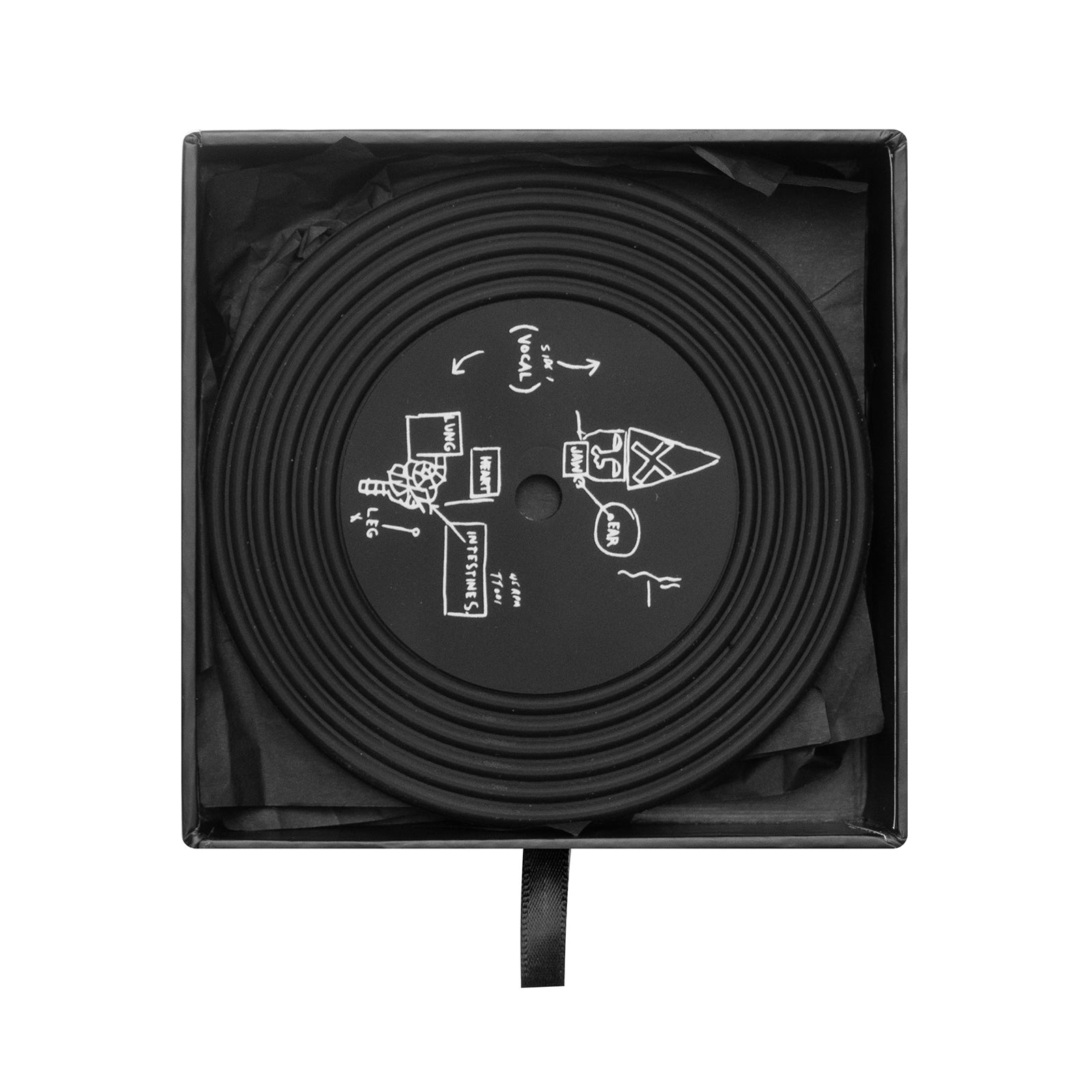 Jean-Michel Basquiat "Beat Bop" Coasters (Set of 4)