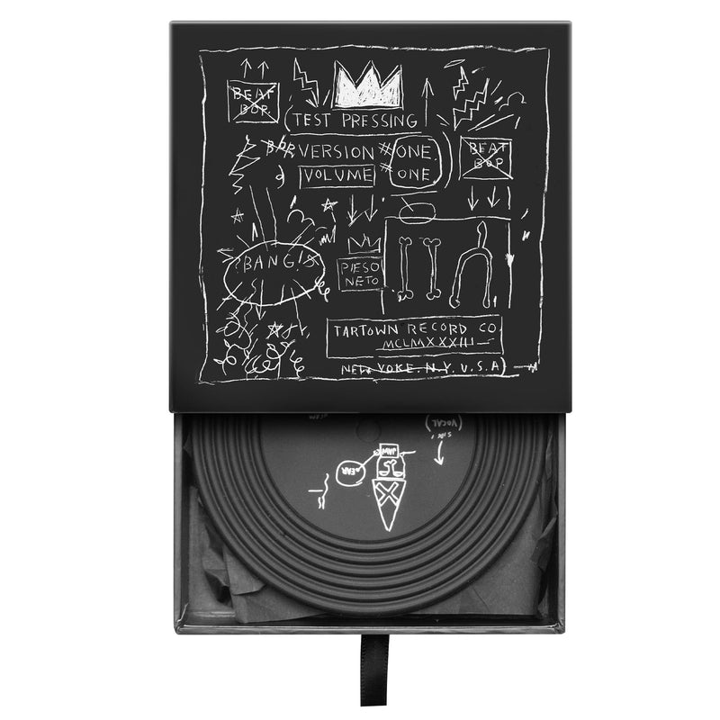 Basquiat "Beat Bop" PVC Rubber Coasters, set of 4