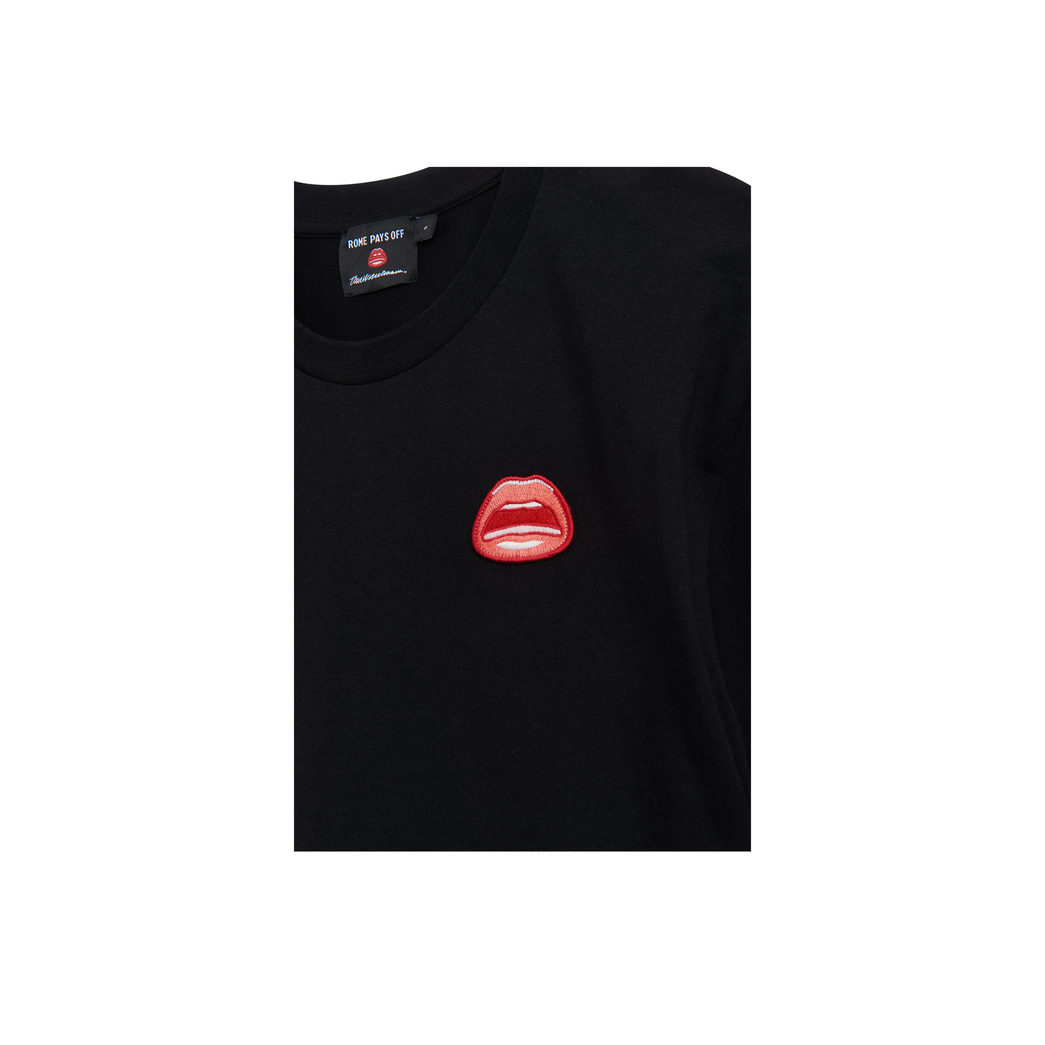 Tom Wesselmann Unisex “Mouth” Icon Patch T-Shirt