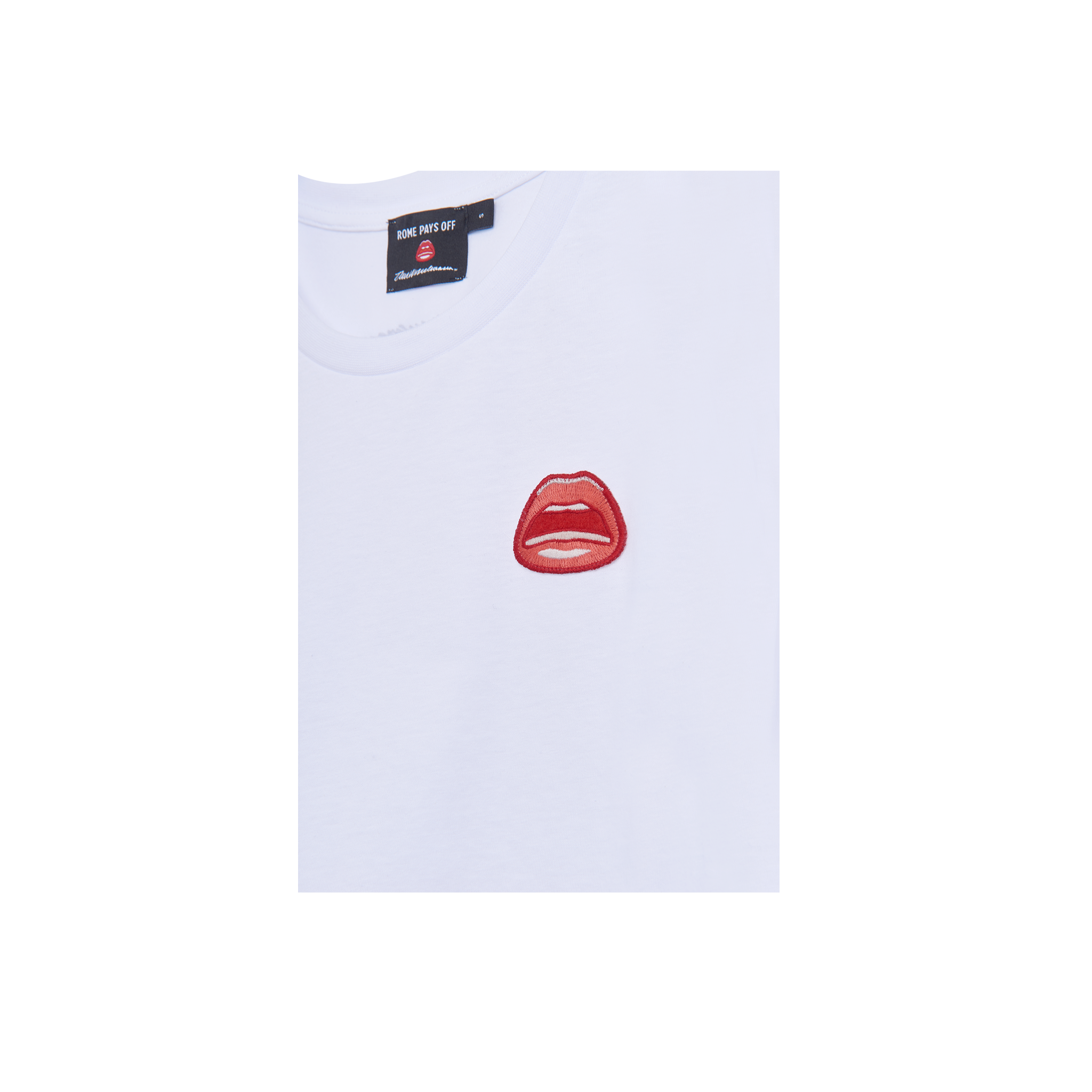Tom Wesselmann Unisex “Mouth” Icon Patch T-Shirt