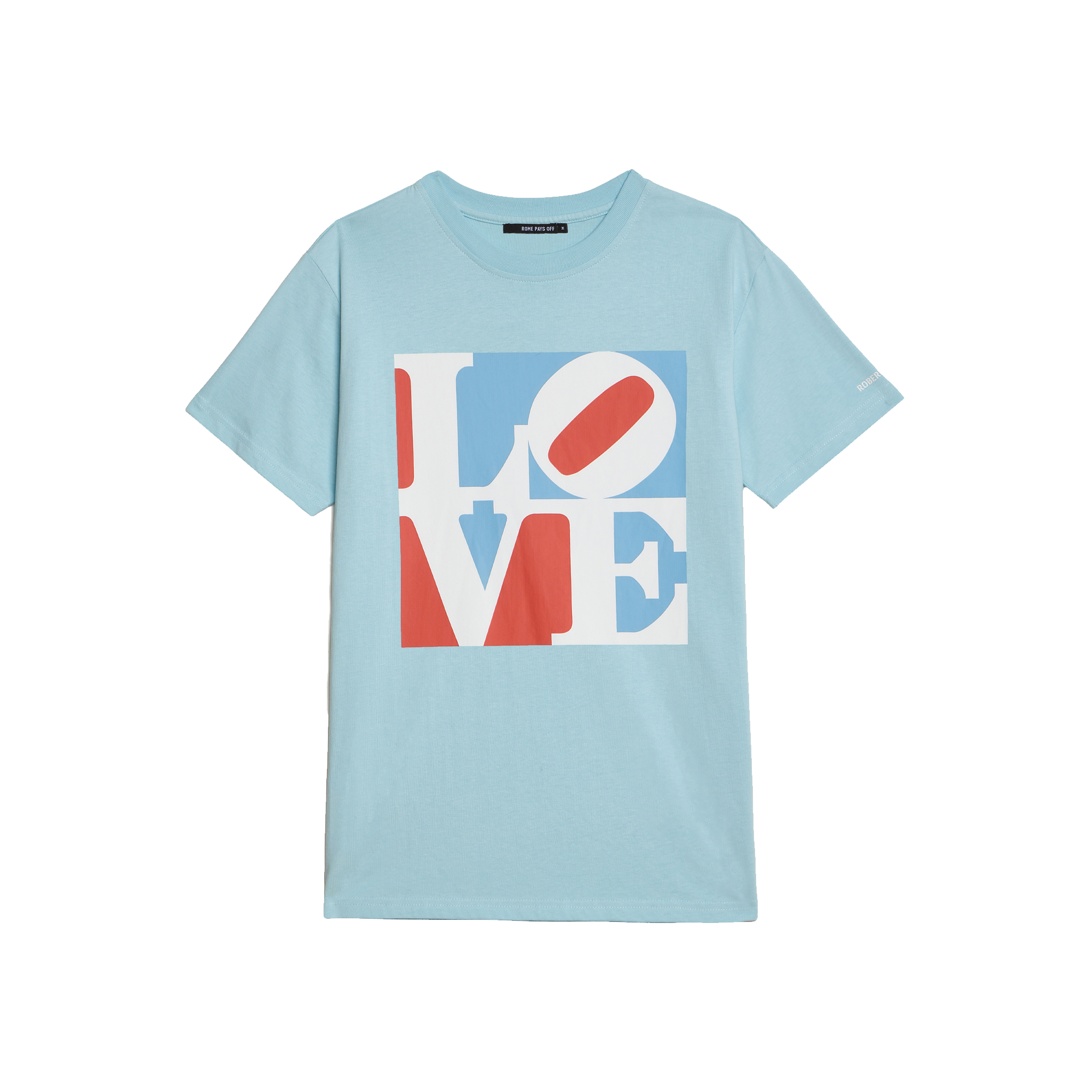 Robert Indiana “LOVE” T-Shirt, Blue