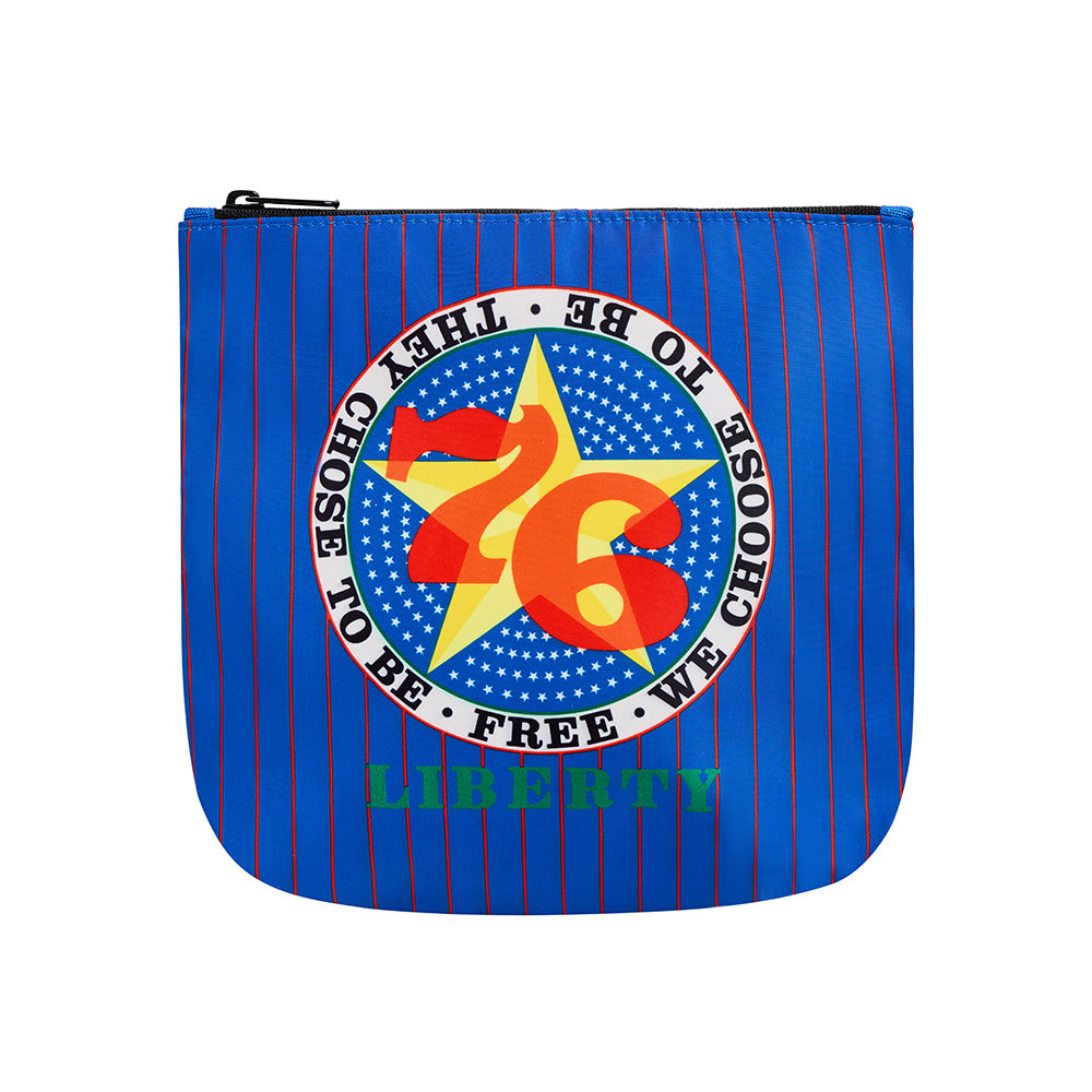 Robert Indiana "Liberty '76" Pouch