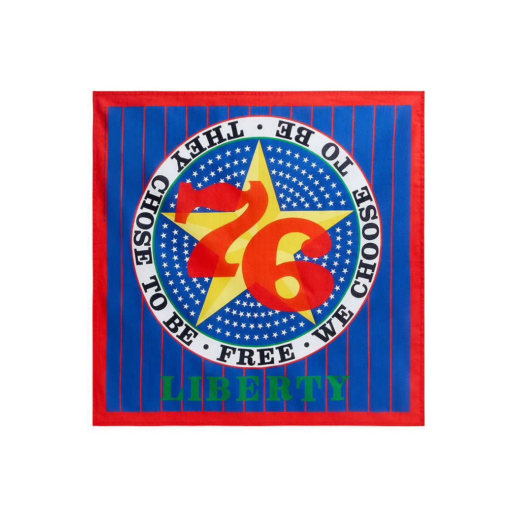 Robert Indiana "Liberty '76" Bandana