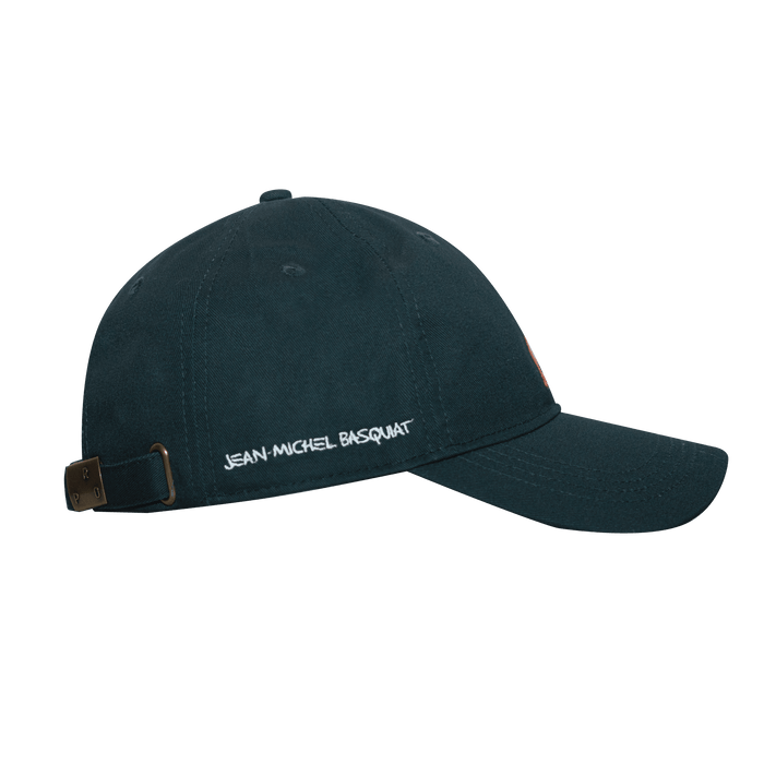 Basquiat Crown Baseball Cap, Green