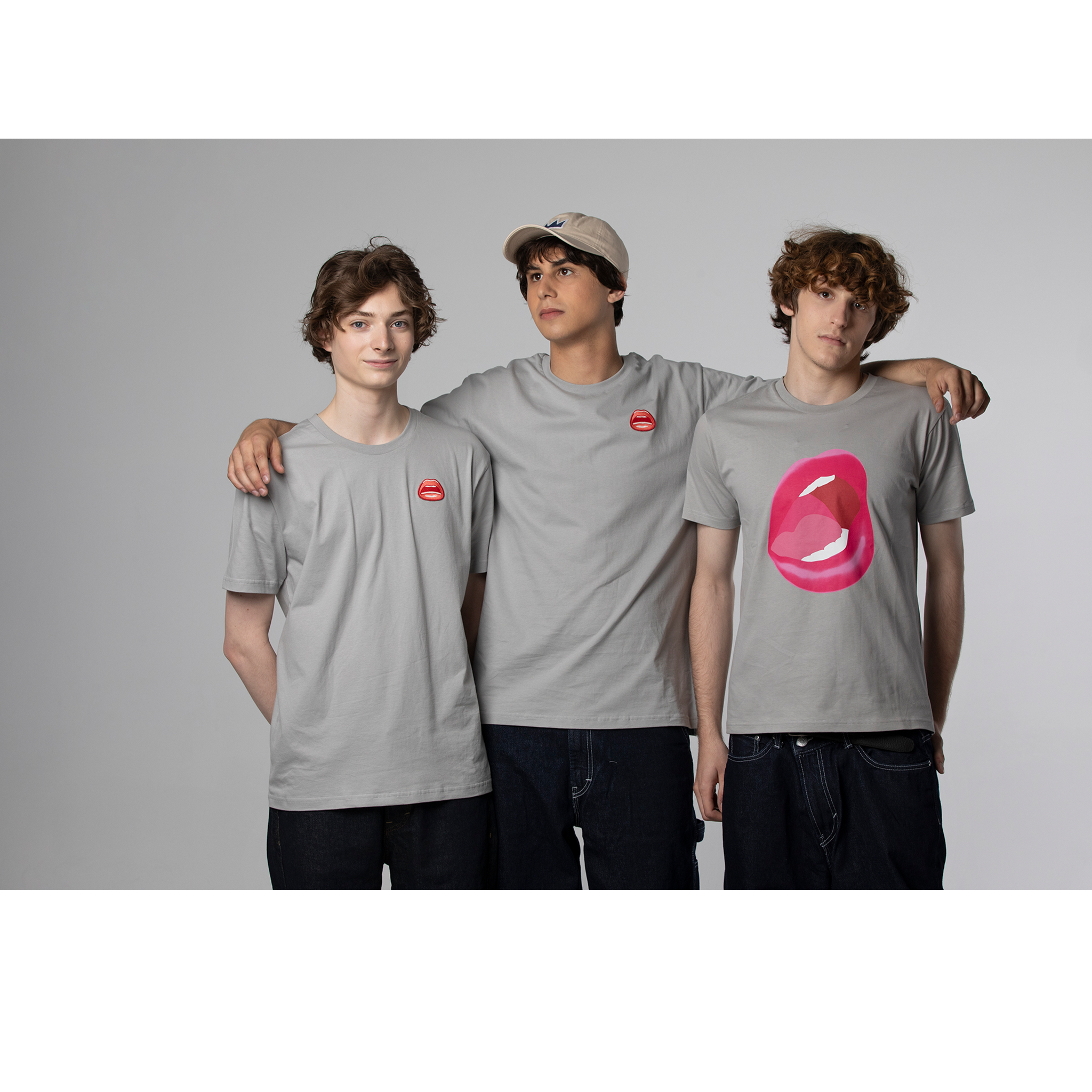 Tom Wesselmann Unisex “Mouth” Icon Patch T-Shirt
