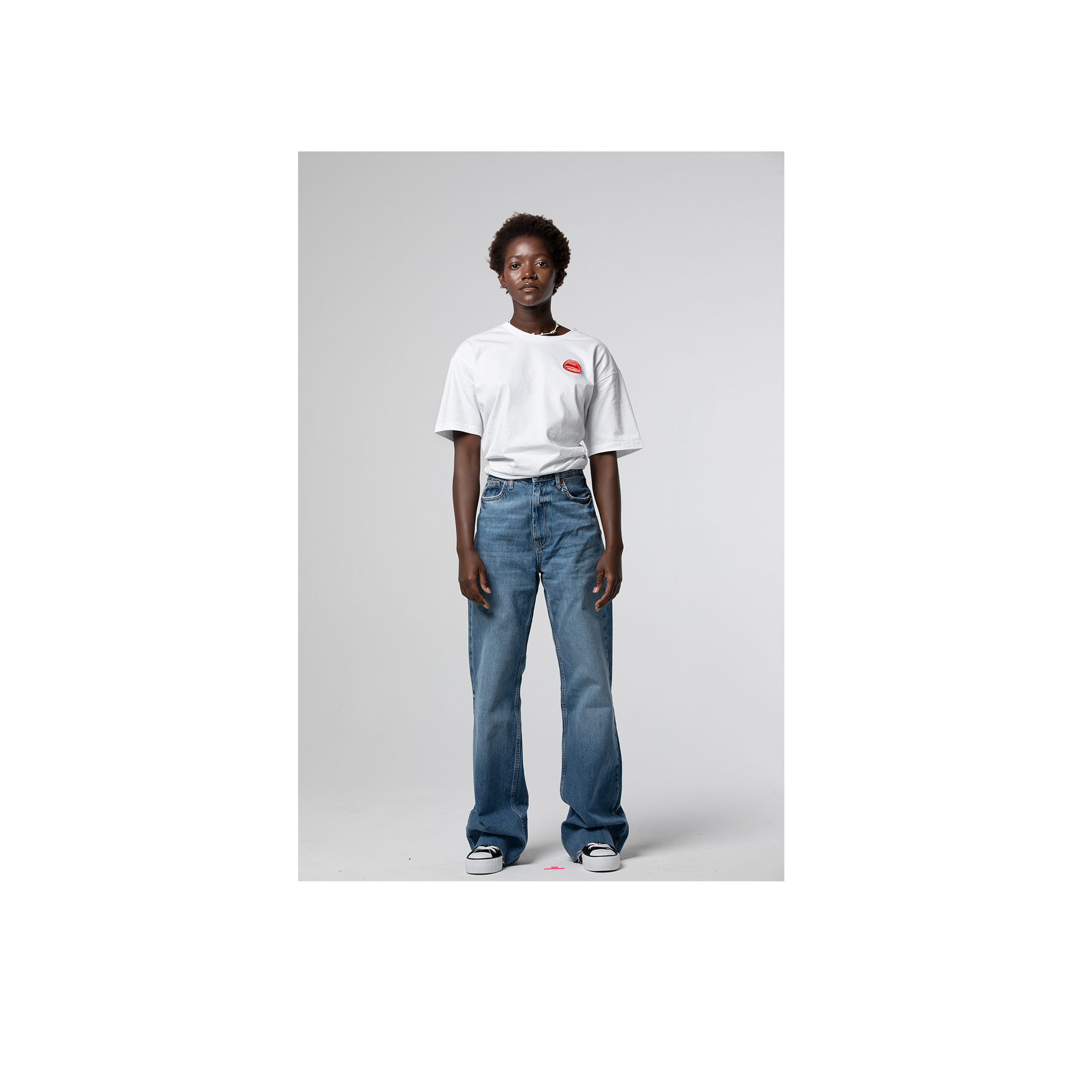 Tom Wesselmann Unisex “Mouth” Icon Patch T-Shirt