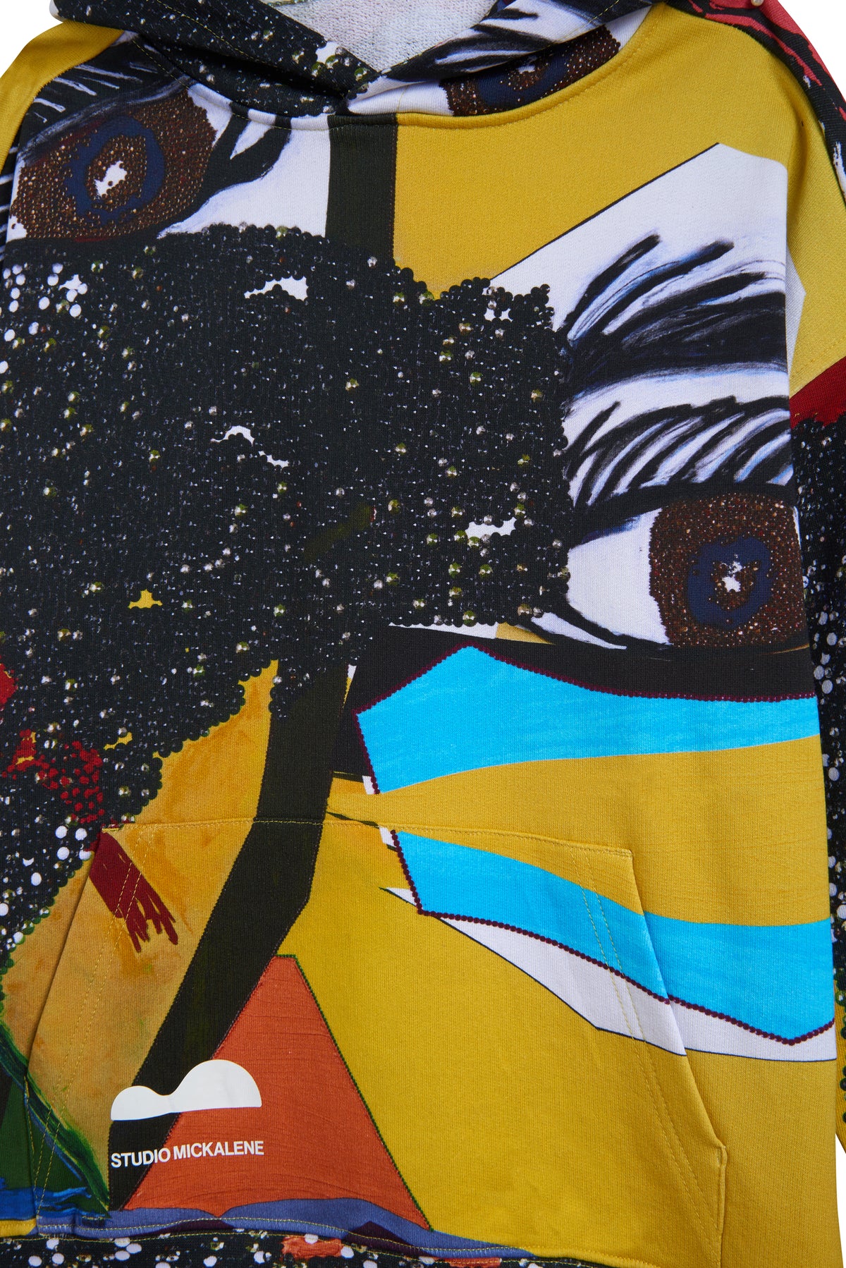 Mickalene Thomas "Carla" All-Over Print Hoodie