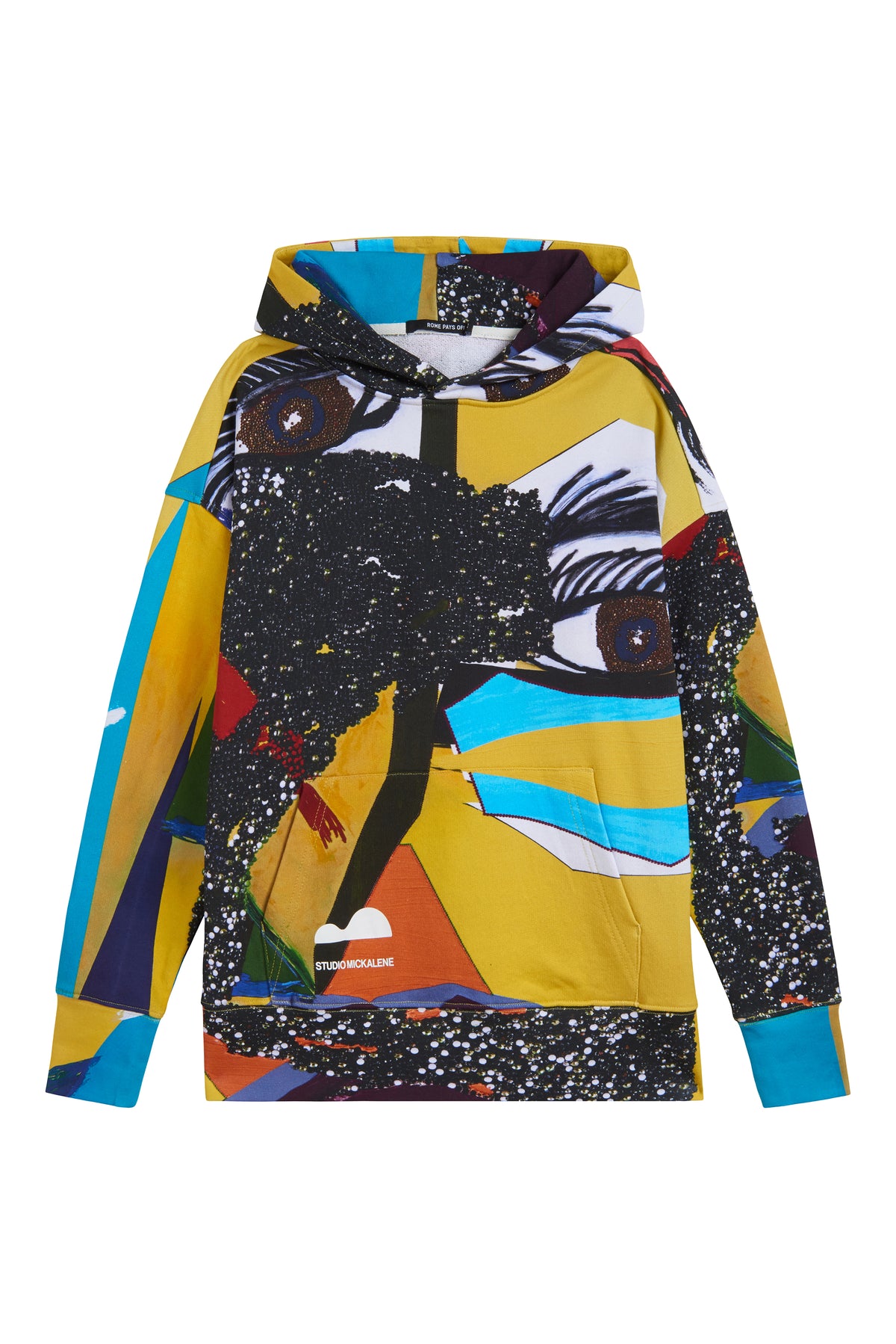 Mickalene Thomas "Carla" All-Over Print Hoodie