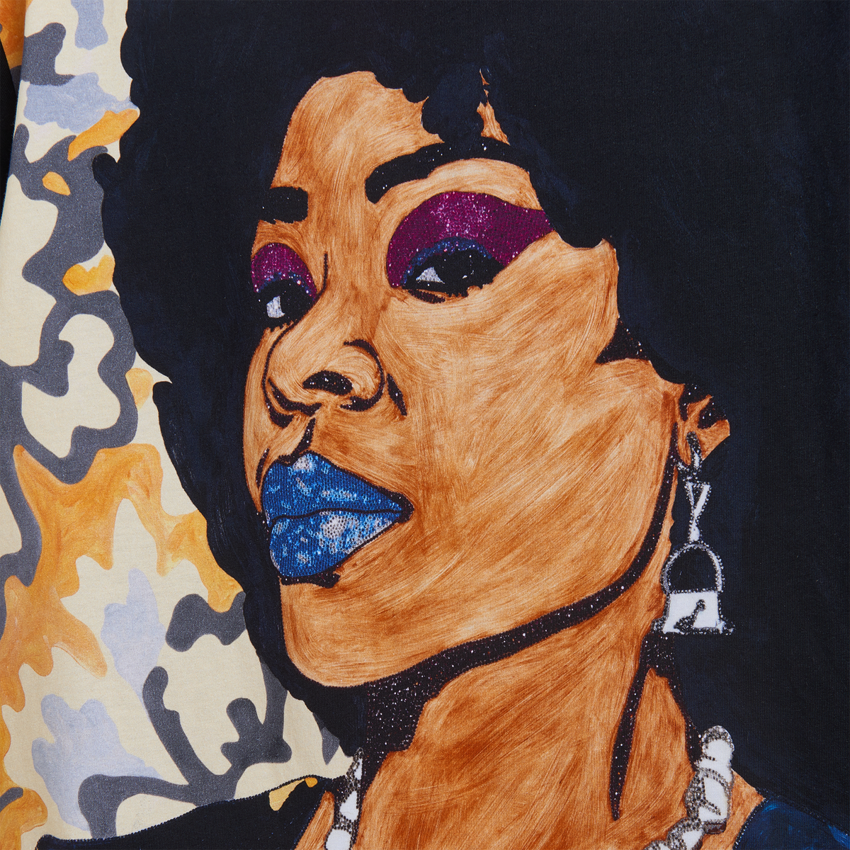 Mickalene Thomas "Din Tres Belle Negresse" All-Over Print T-Shirt