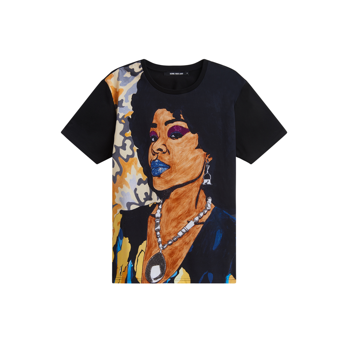 Mickalene Thomas "Din Tres Belle Negresse" All-Over Print T-Shirt