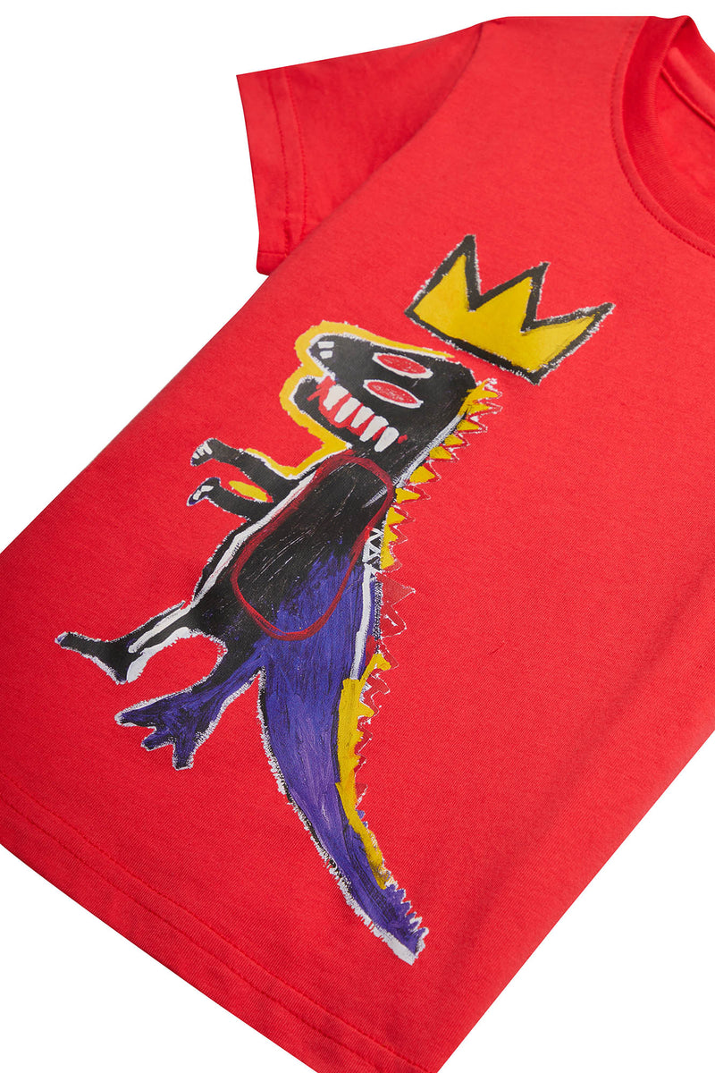 Basquiat "Pez Dispenser" (Dino) Kids T-shirt - Multiple Colors Available