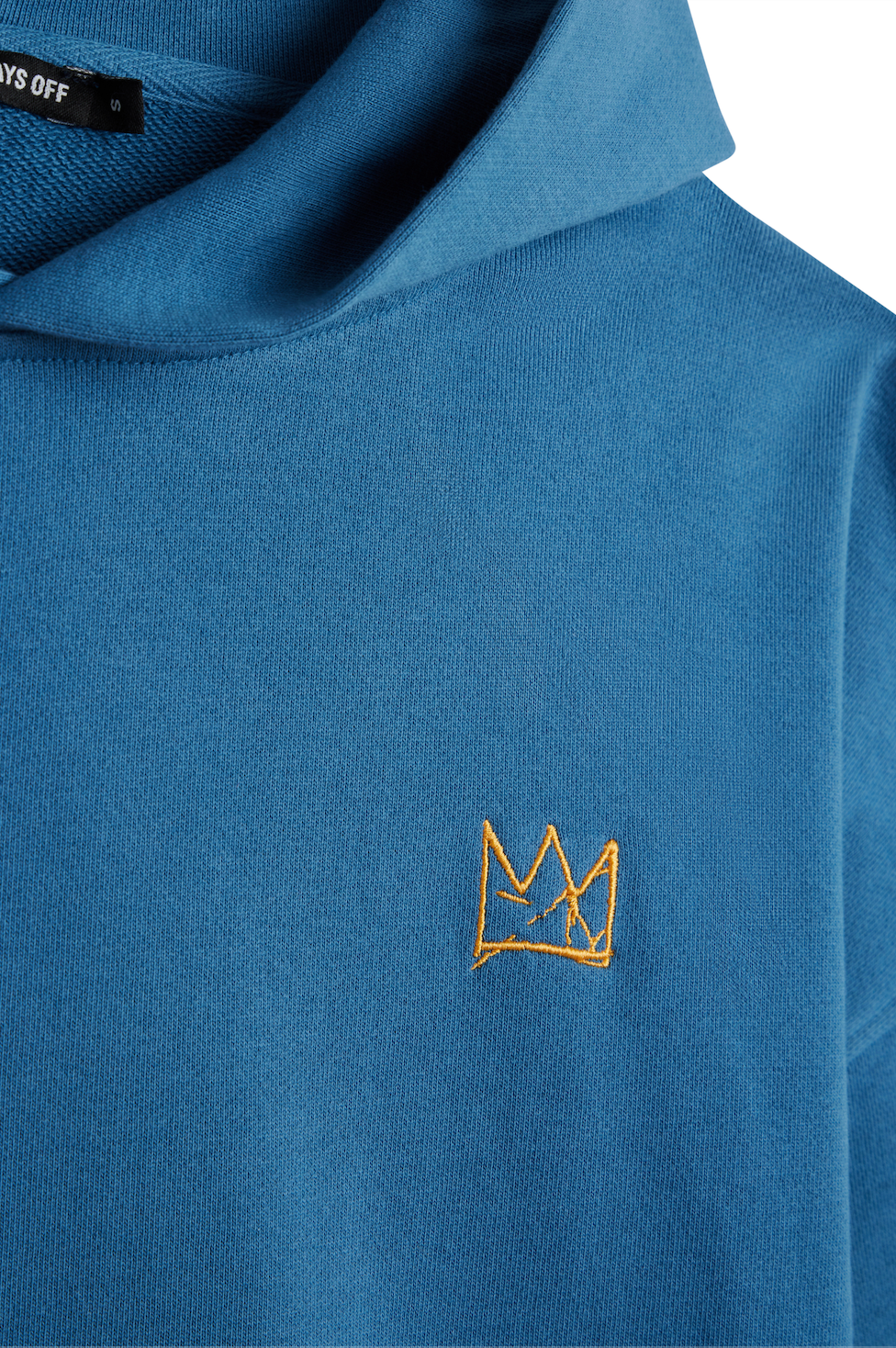 Basquiat "Pez" Hoodie, Blue