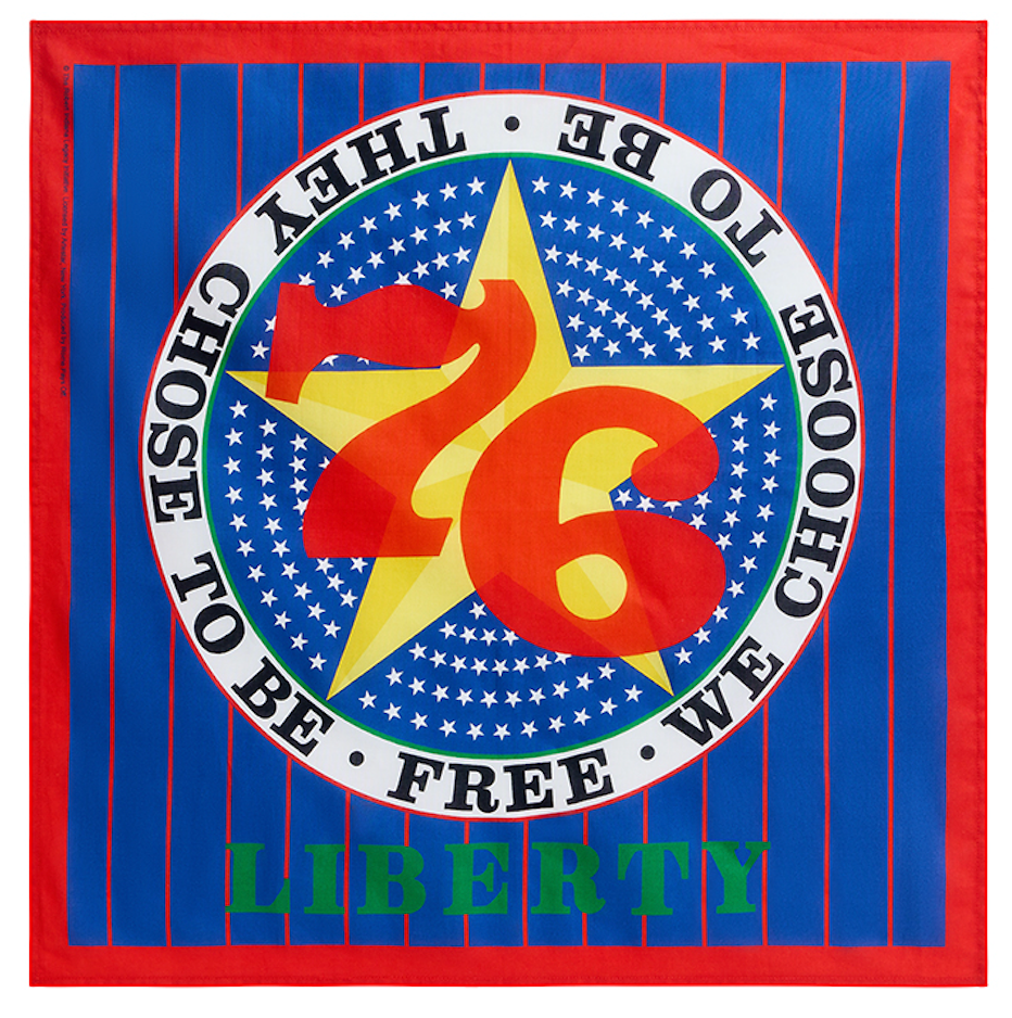 Robert Indiana "Liberty '76" Bandana