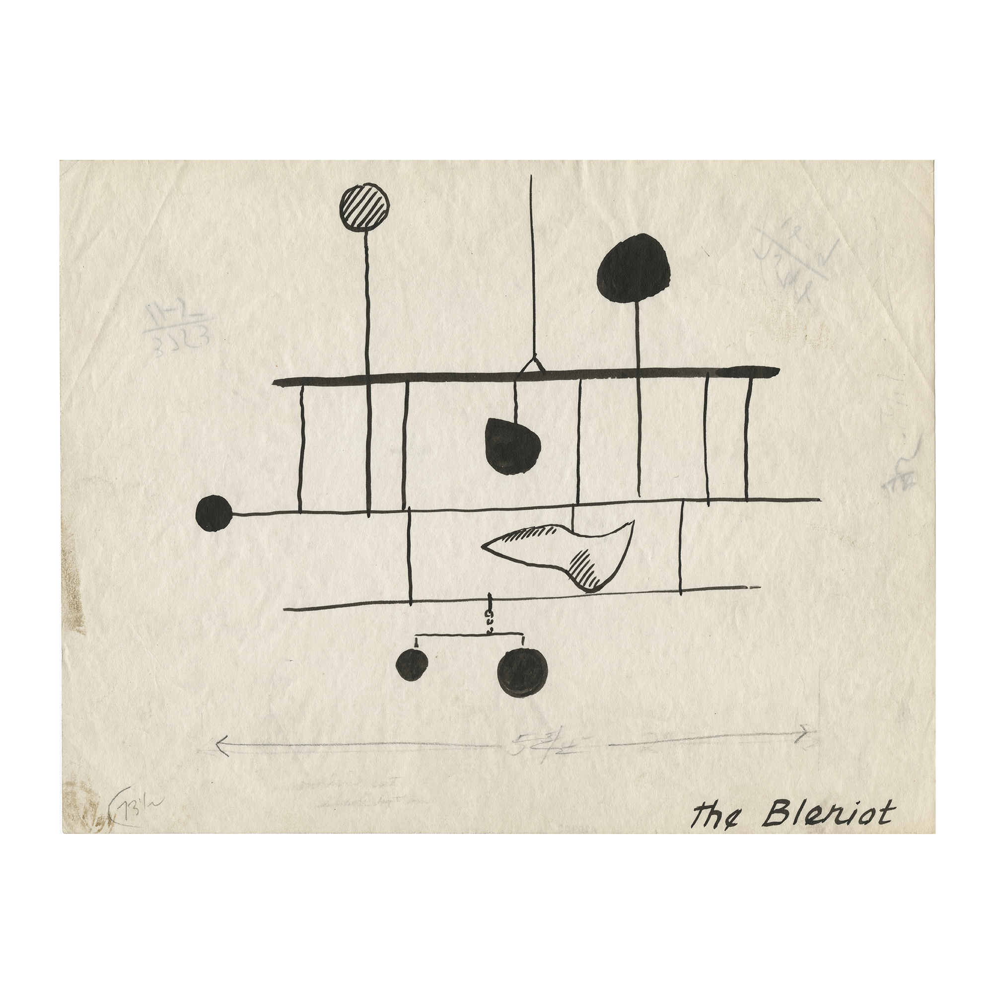 Alexander Calder "The Blériot" Notebook