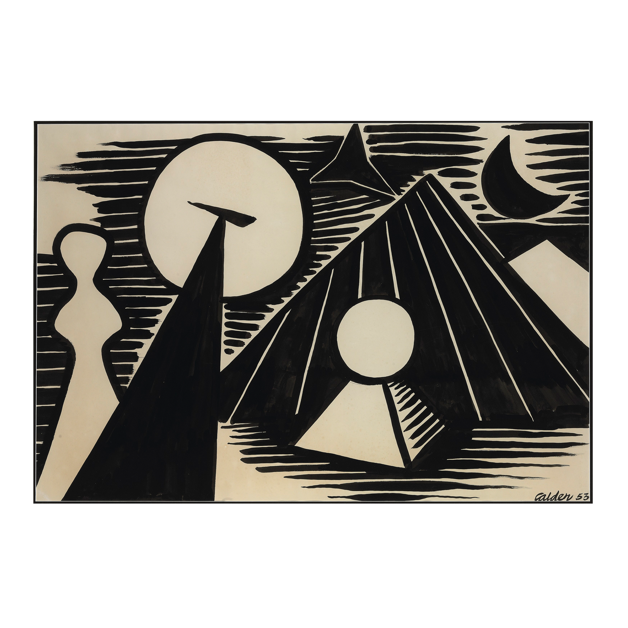 Alexander Calder "Untitled (1953)" All-Over Print Tote