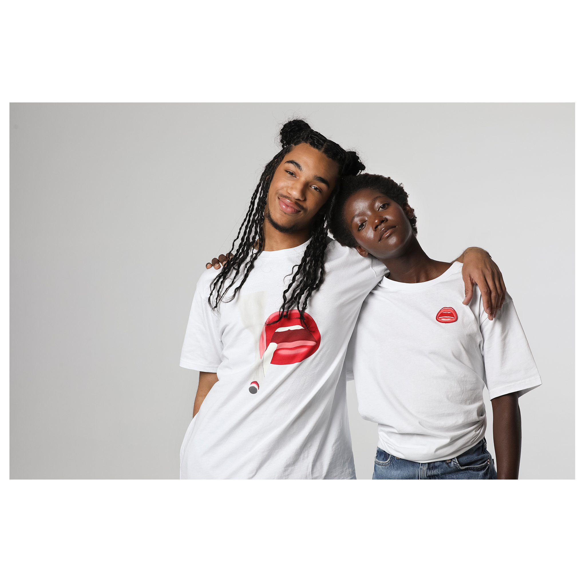 Tom Wesselmann “Smoker #1” T-Shirt, White (Unisex)