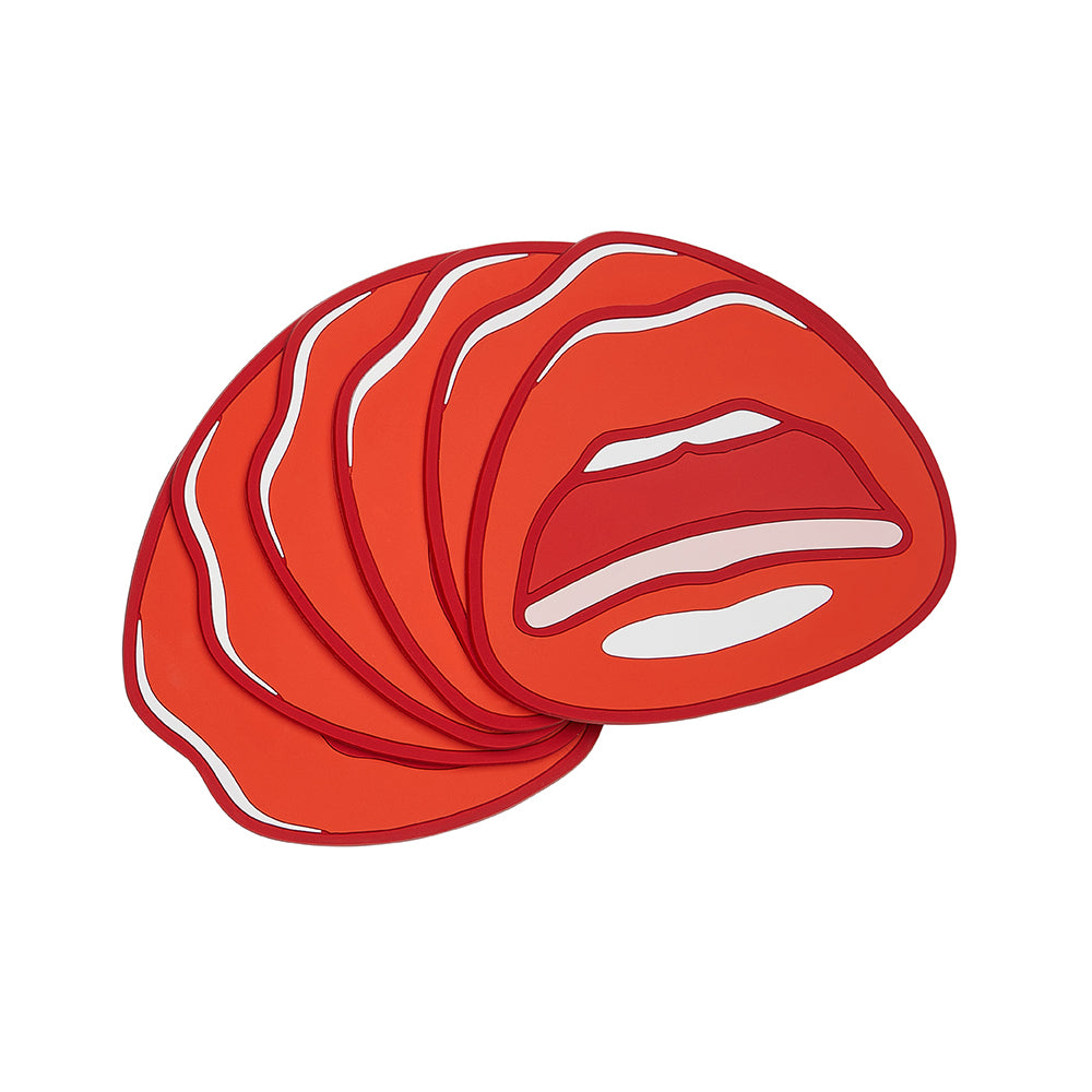 Tom Wesselmann "Mouth" Coasters (Set of 6)