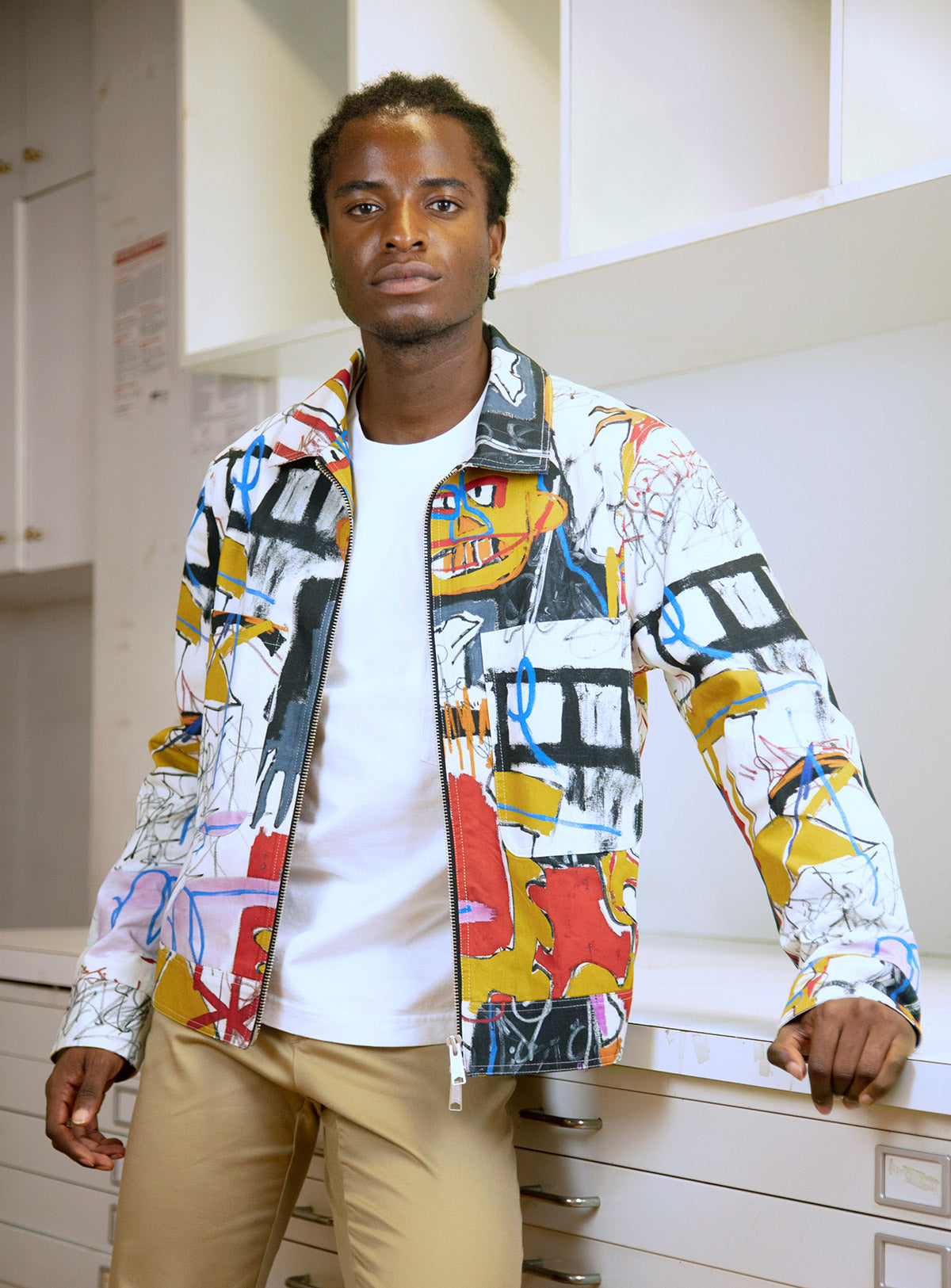 Basquiat "A-One" Unisex Mechanic's Jacket