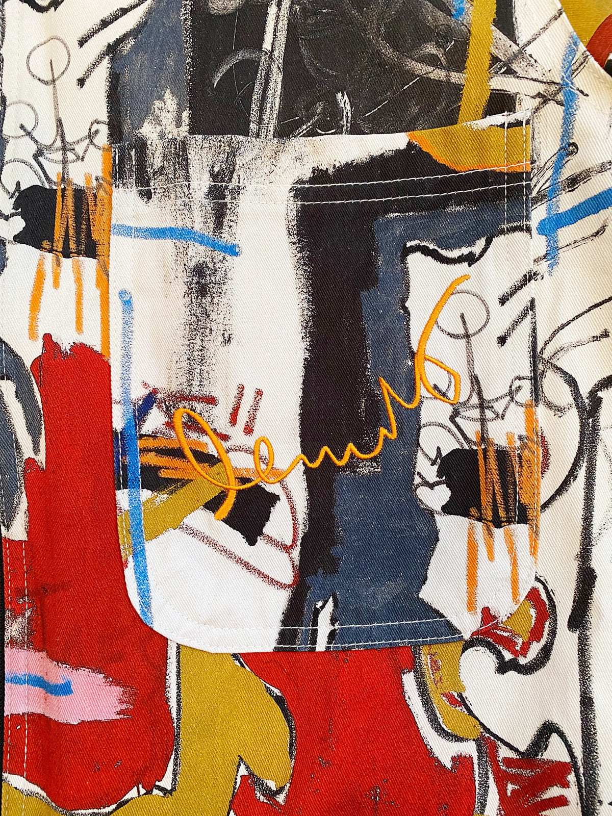 Basquiat "A-One" Unisex Mechanic's Jacket