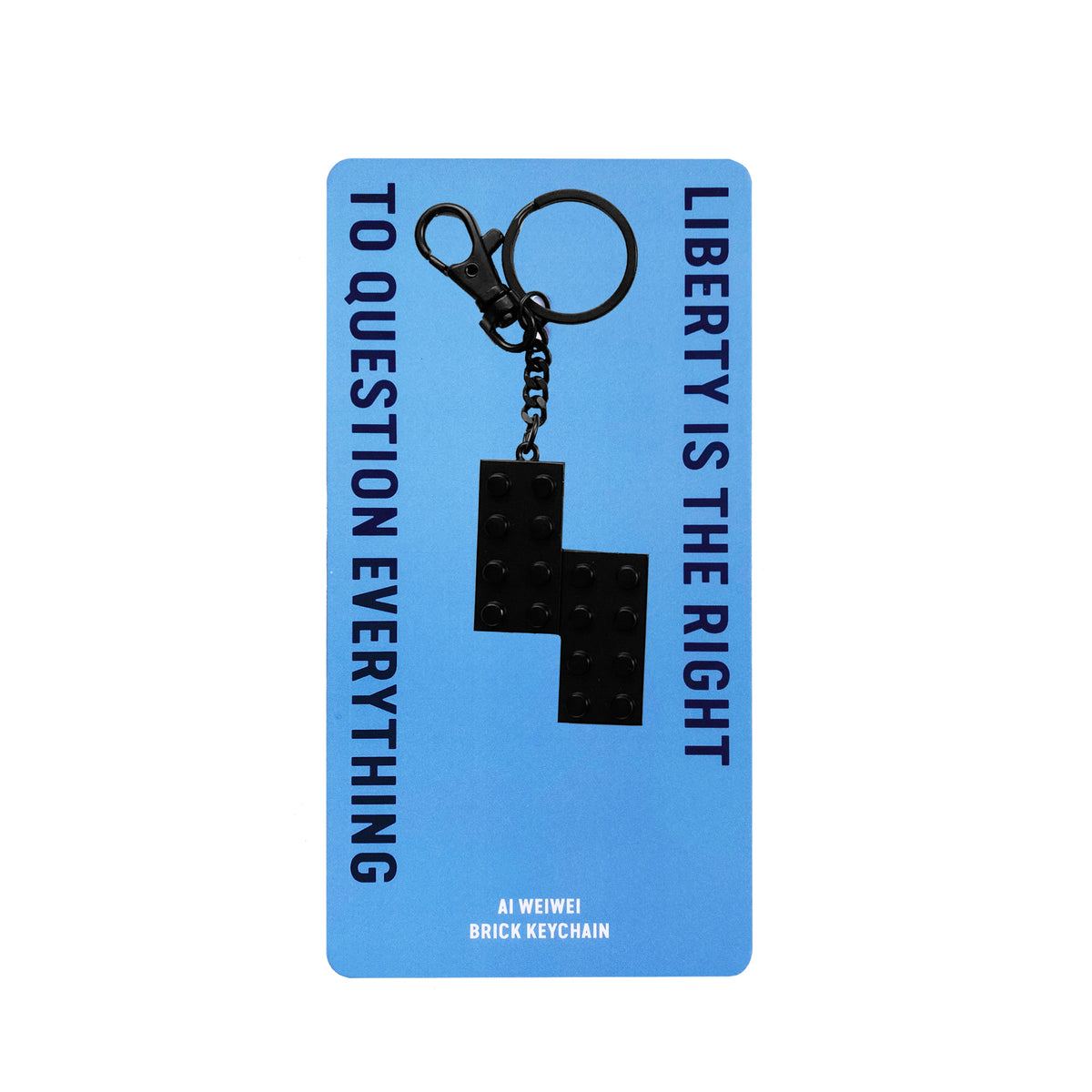 Ai Weiwei Zodiac "Liberty" Brick Keychain