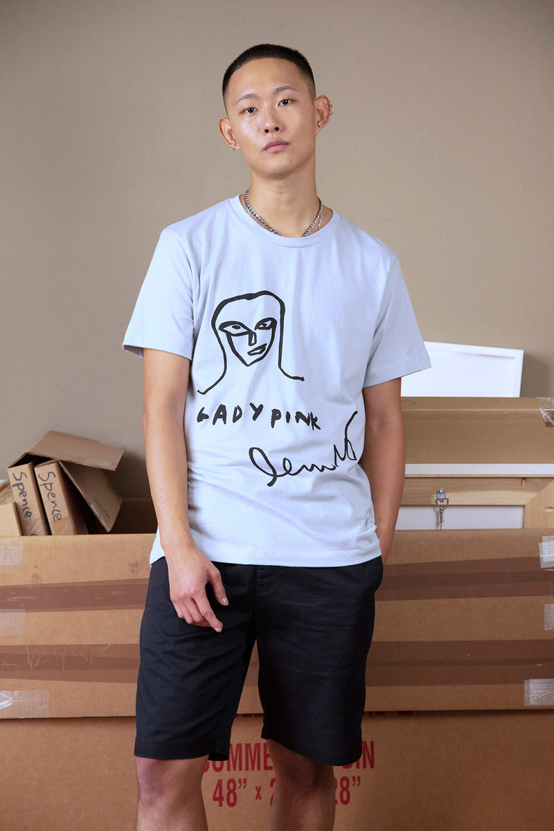 Basquiat "Lady Pink" Unisex T-shirt