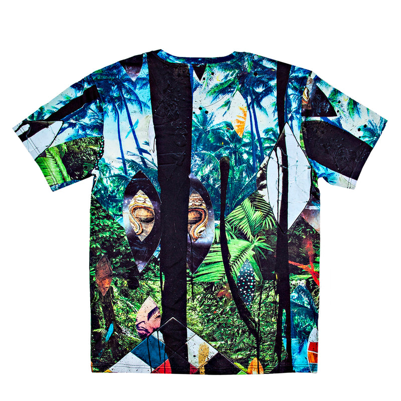 Rashid Johnson "Escape Collage" Unisex All Over Print T-shirt